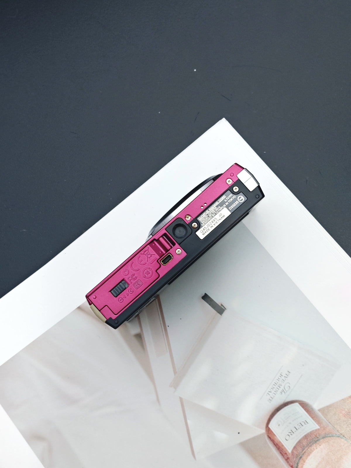 Used Olympus FE-5010 purple Digital Camera  [No charger]