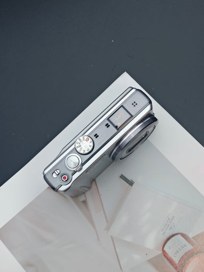 Used Panasonic Lumix DMC-TZ20 silver Digital Camera [JPN only, No charger]