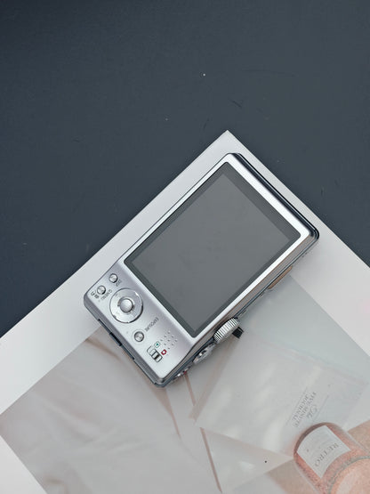 Used Panasonic Lumix DMC-TZ20 silver Digital Camera [JPN only, No charger]