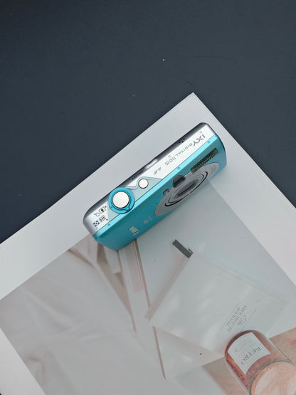 Used Canon IXY Digital 110 IS light blue Digital Camera