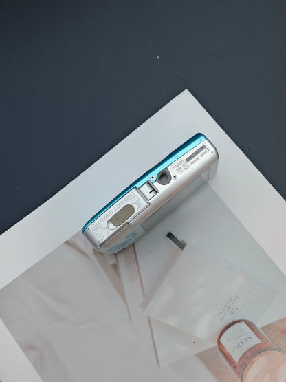 Used Canon IXY Digital 110 IS light blue Digital Camera