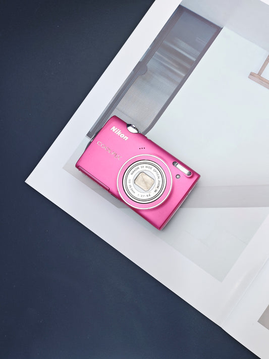 Used Nikon Coolpix S5100 pink Digital Camera [No charger] #23020264