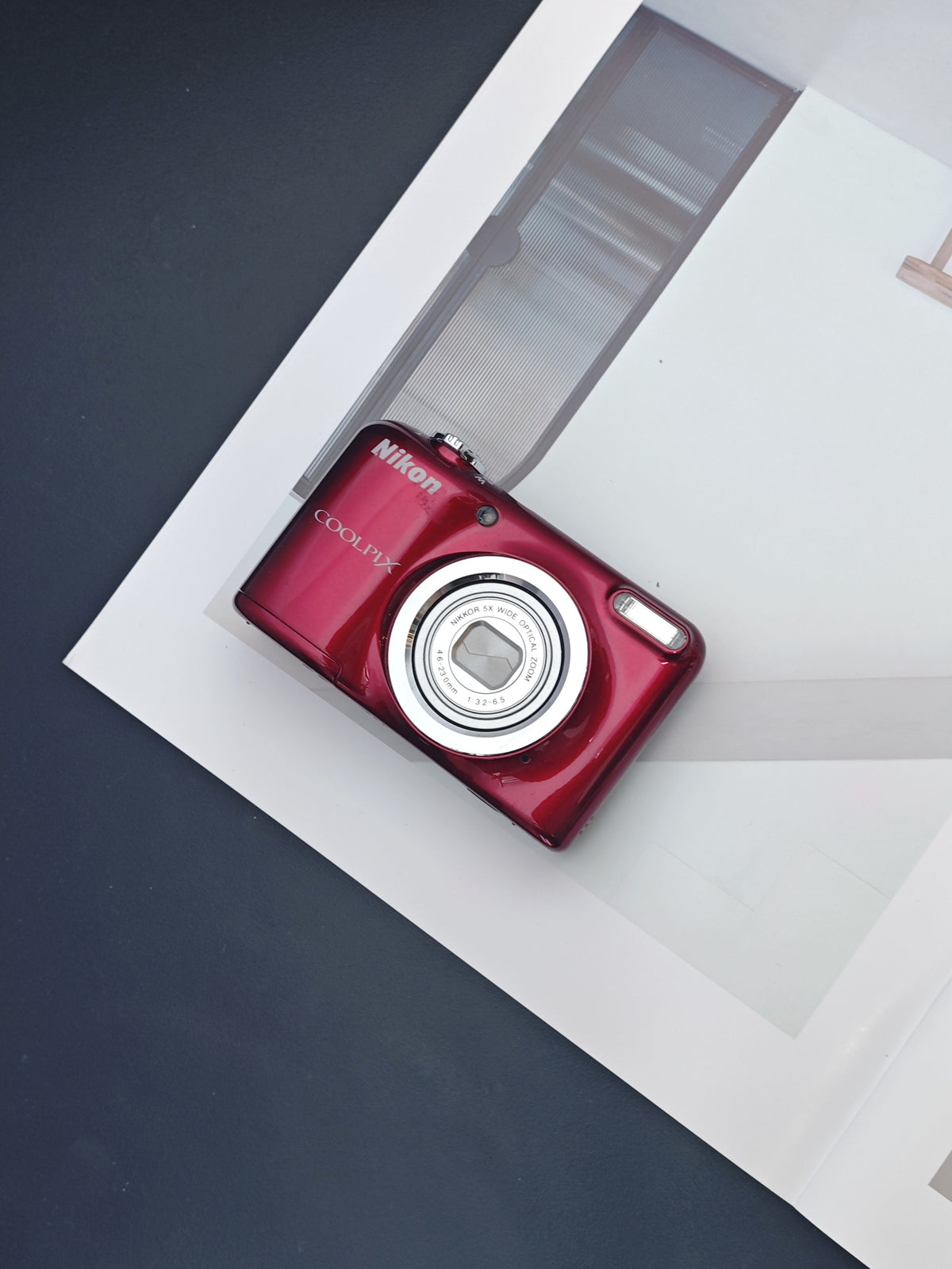 Used Nikon Coolpix A10 red Digital Camera