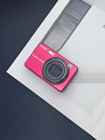 Used Sony Cyber-shot DSC-W170 red Digital Camera [JPN only, No charger]
