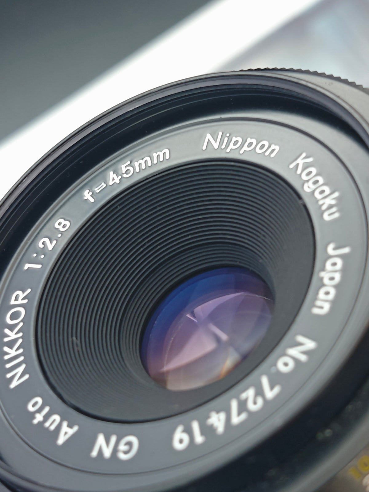 Nippon Kogaku GN Auto Nikkor 45mm F2.8 Non-Ai