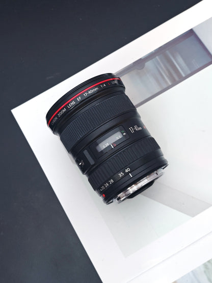 Canon Zoom Lens EF 17-40mm F4 L USM