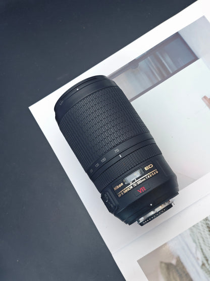Nikon AF-S Nikkor 70-300mm F4.5-5.6 G ED VR #2915707