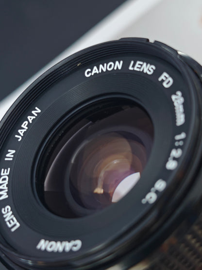 Canon Lens FD 28mm F2.8 S.C. #109259