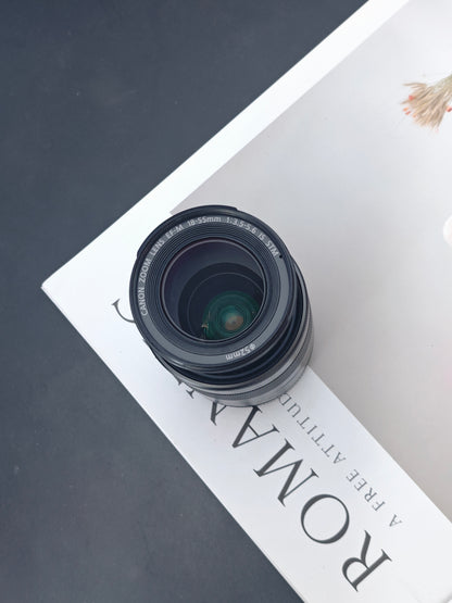 Used Canon EOS M2 with Canon Lens EF-S 22mm f2 STM and EF-M 18-55mm F3.5-5.6 IS STM [+Speedlite 90EX]