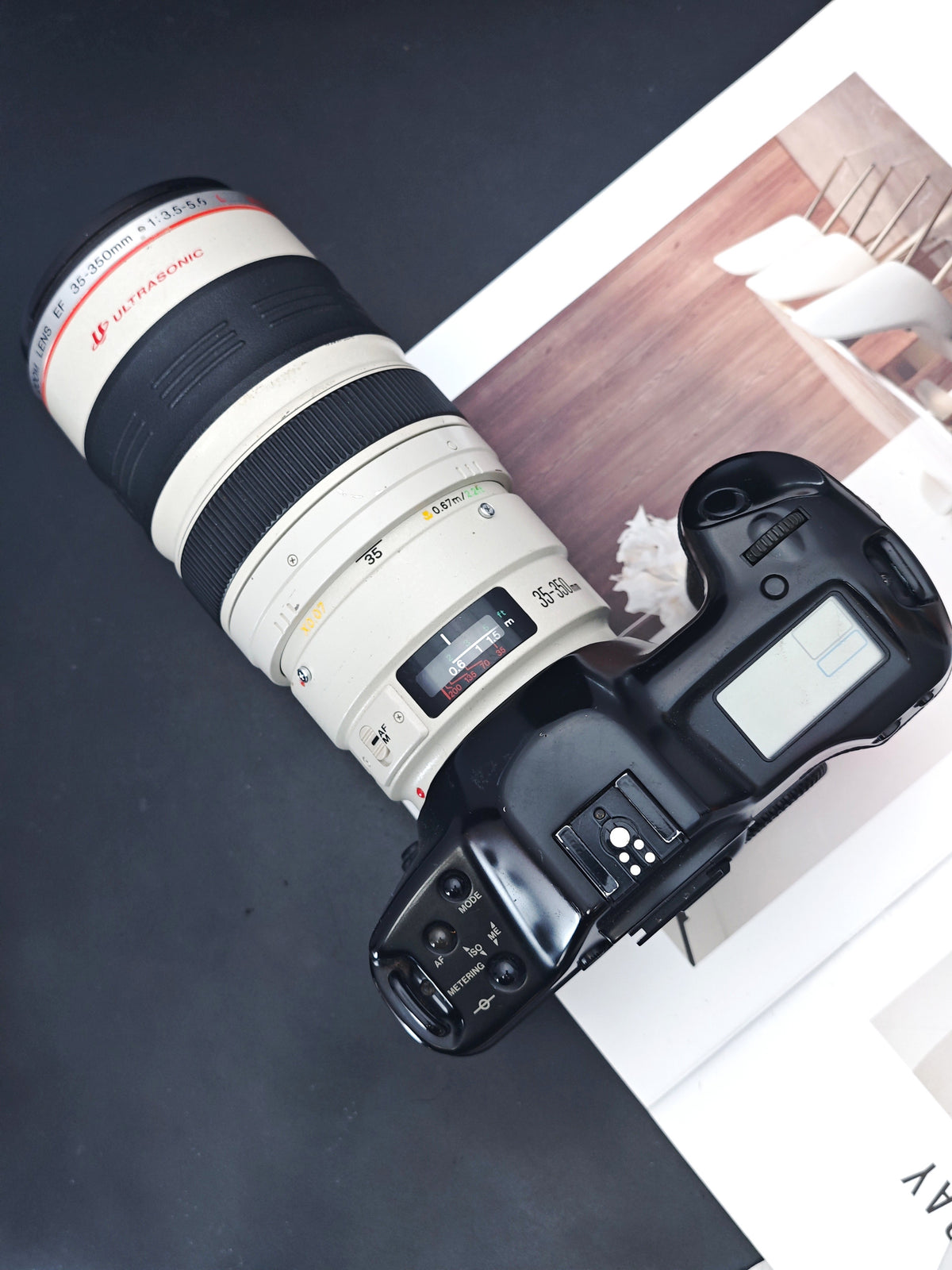 *READ* Canon EOS-1 with Canon Zoom Lens EF 35-350mm F3.5-5.6 L Ultrasonic