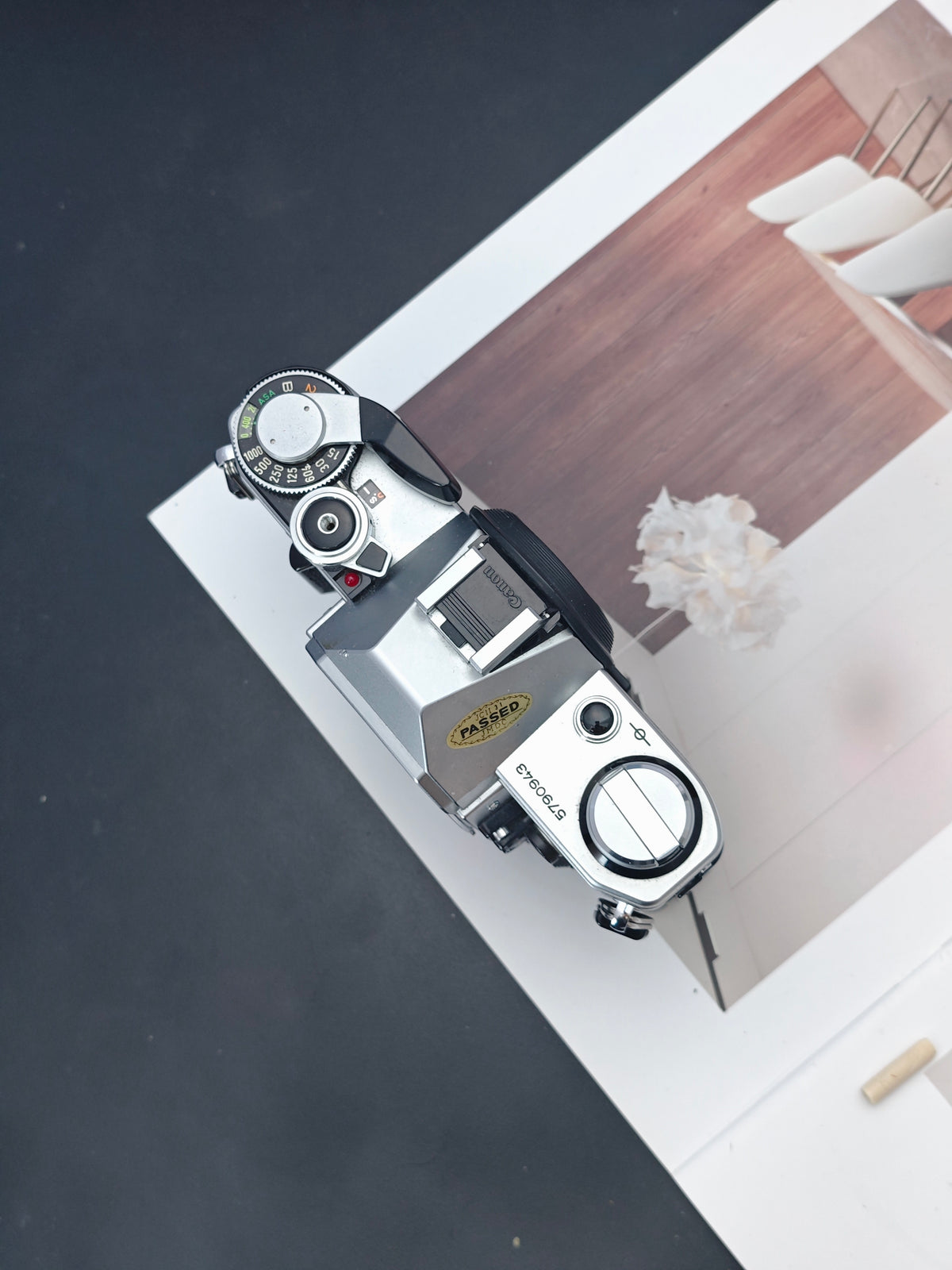 *READ* Canon AE-1 silver body #5790943