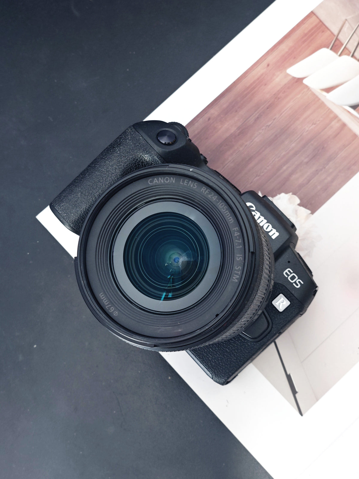 Used Canon EOS RP with Canon Lens RF 24-105mm F4-7.1 IS STM Digital Camera [No charger]