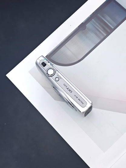 Used Canon IXY 630 silver Digital Camera [No charger] #901063006867