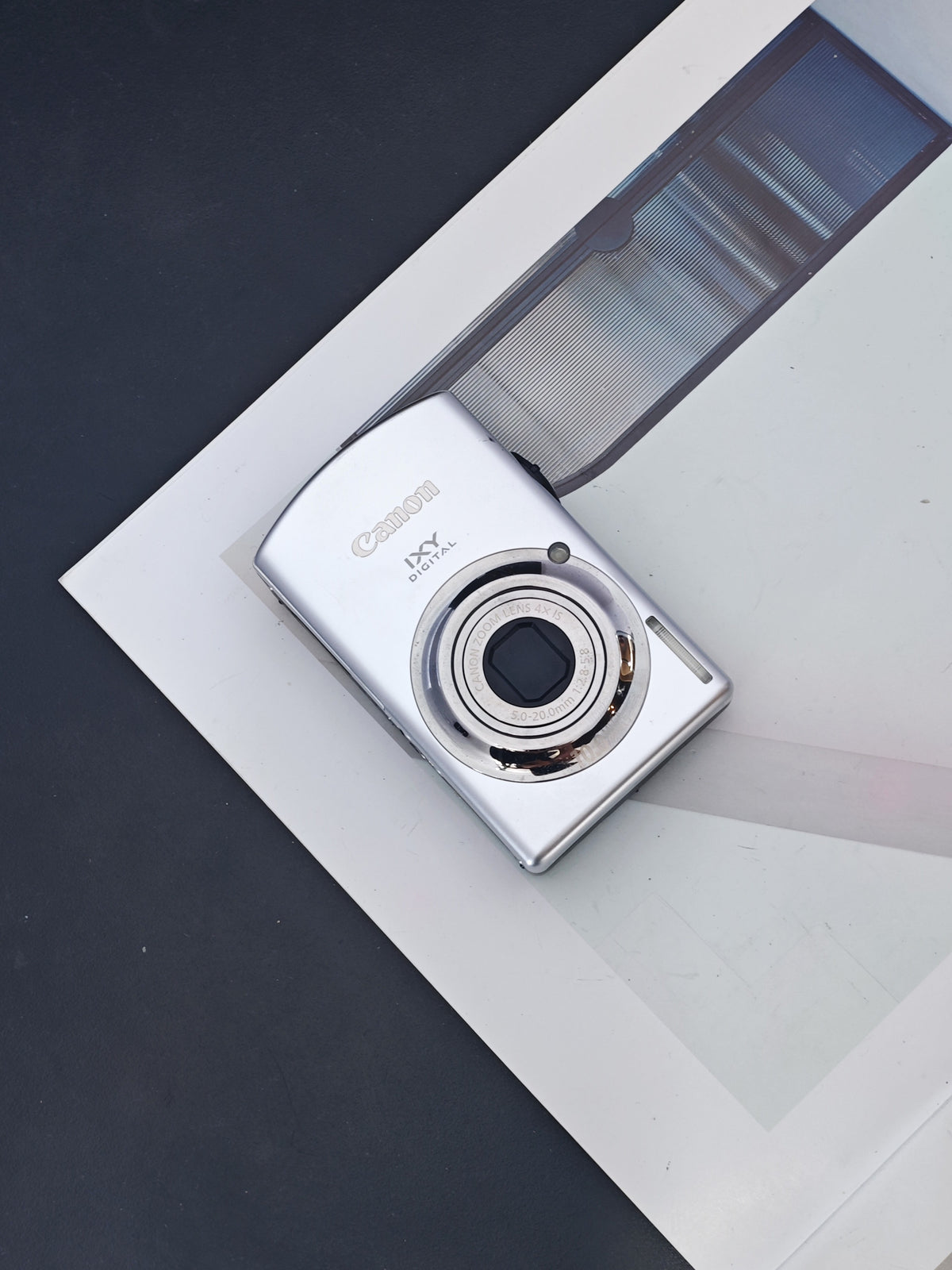Used Canon IXY Digital 920 IS silver Digital Camera [No charger] #8313223666