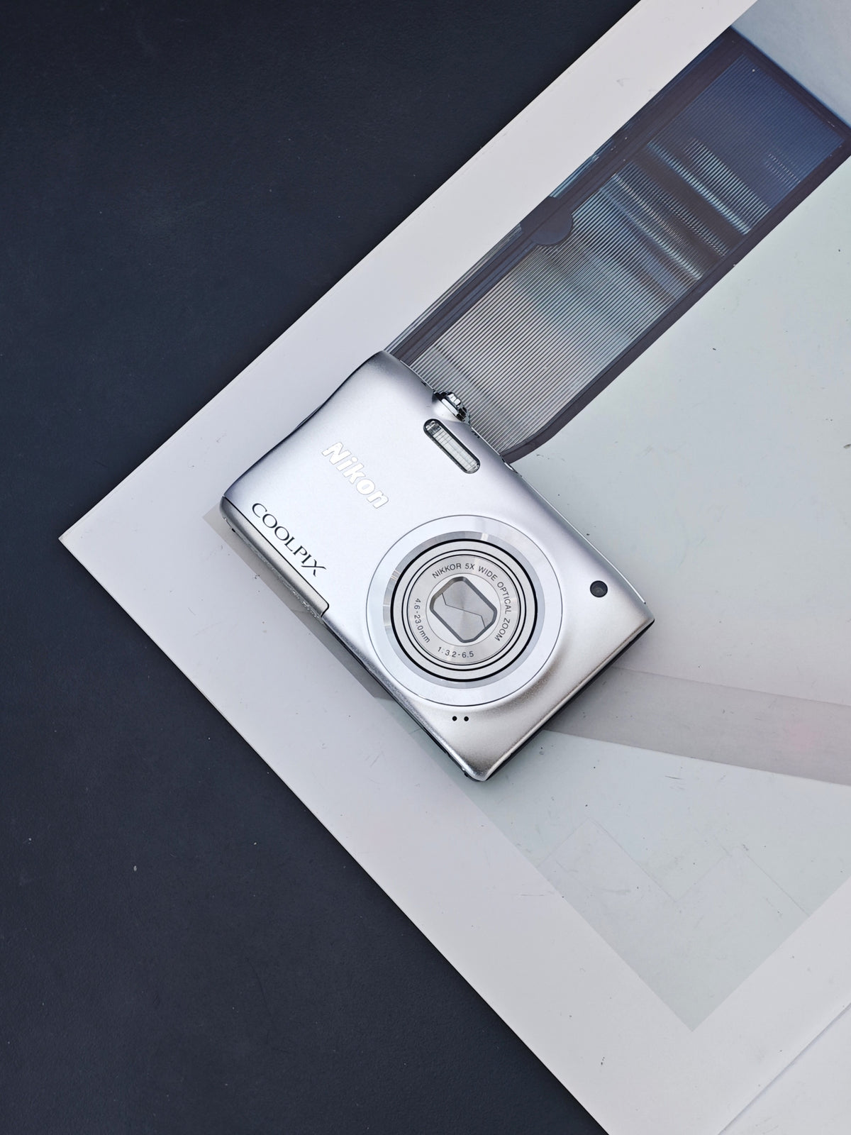 Used Nikon Coolpix A100 silver Digital Camera