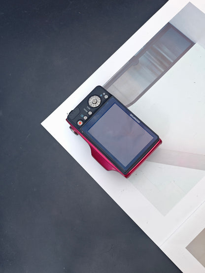 Used Olympus SZ-11 red Digital Camera [No charger]
