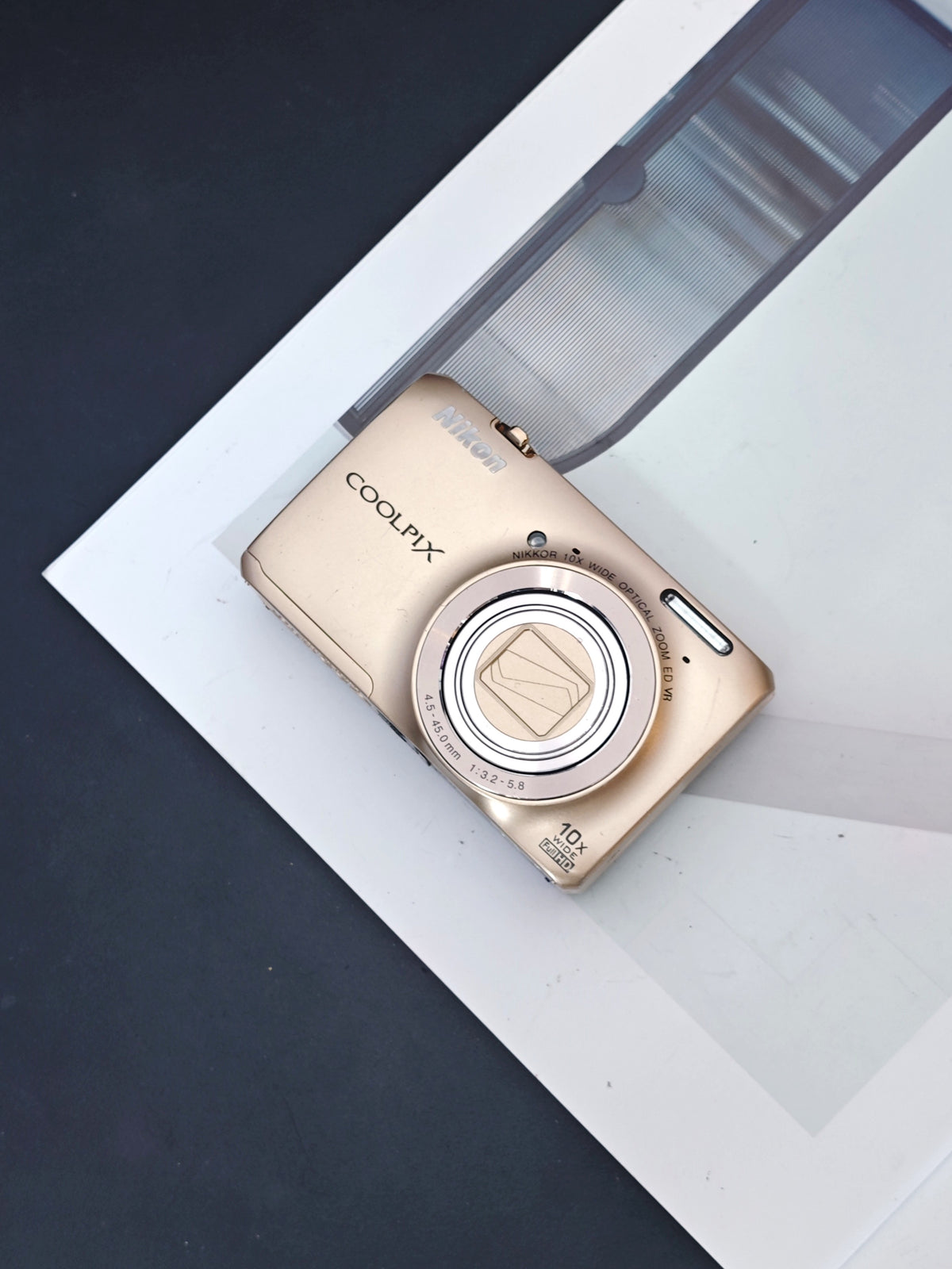 Used Nikon Coolpix S6300 gold Digital Camera #22013911
