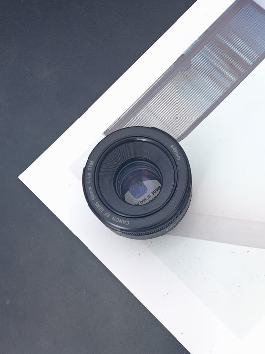 Canon EF 50mm F1.8 STM [with box] #5915228980