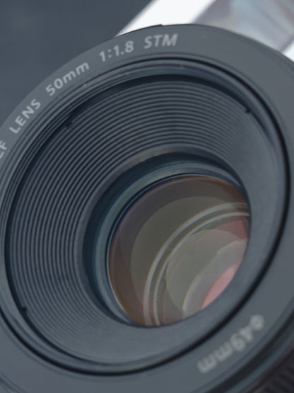 Canon EF 50mm F1.8 STM [with box] #5915228980