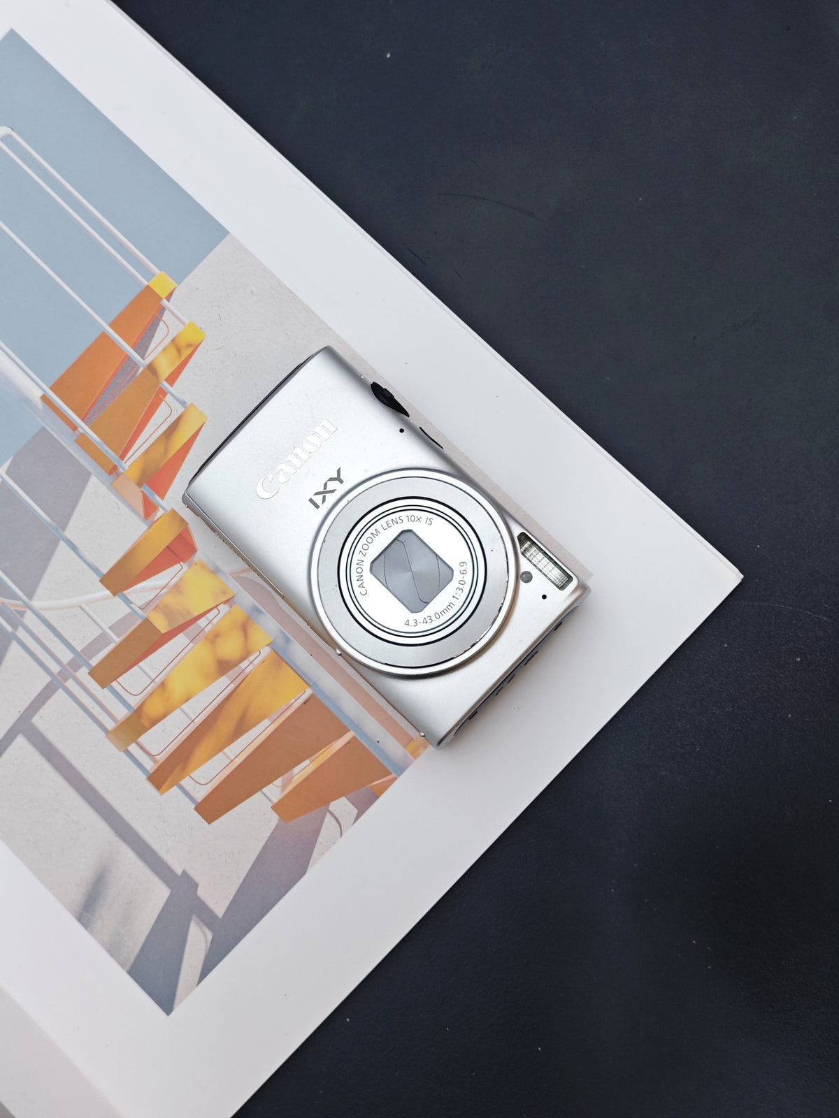Used Canon IXY 620F silver Digital Camera [No charger]