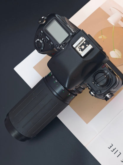 Nikon F5 with Cosina 100-300mm F5.6-6.7