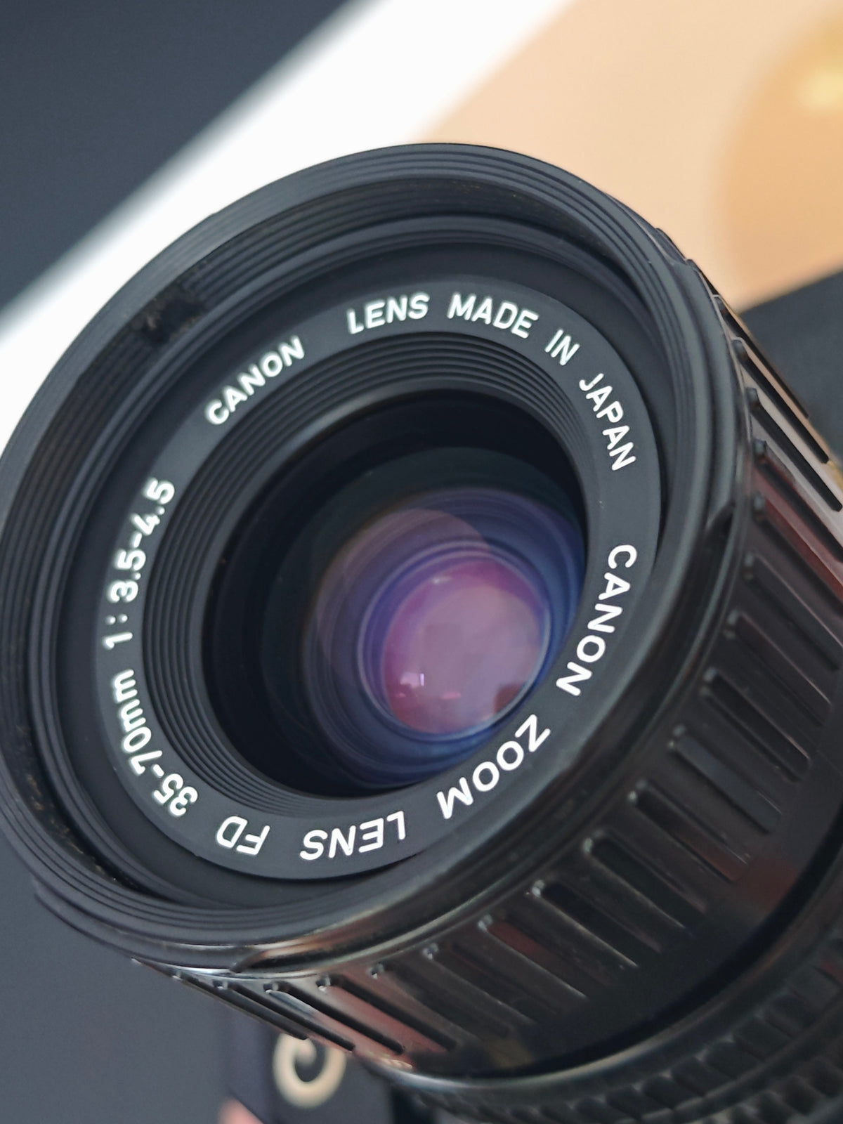 Canon AE-1 with Canon Lens FD 35-70mm F3.5-4.5