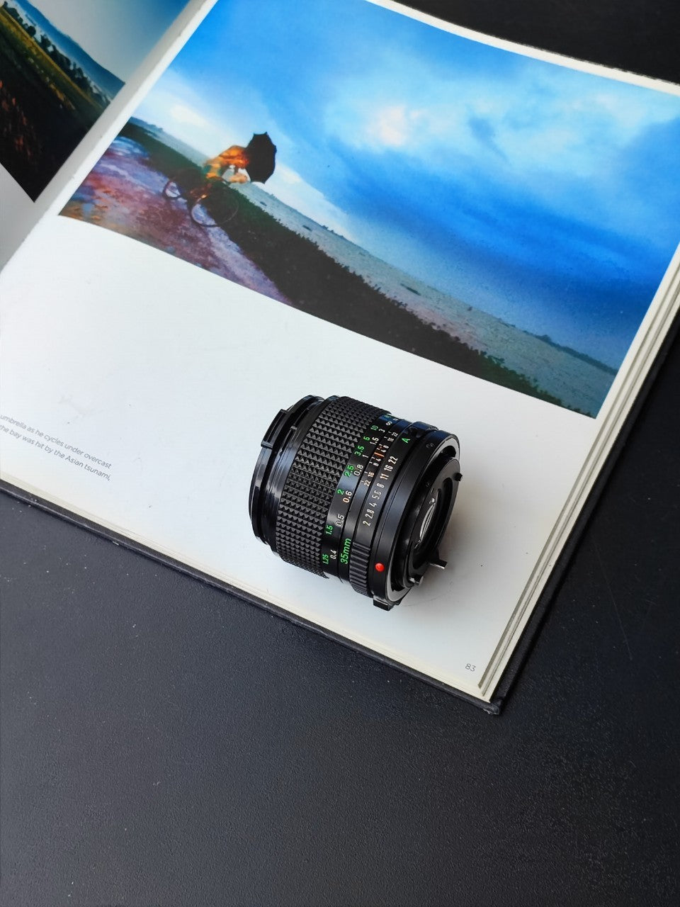 [Sold as-is] Canon Lens FD 35mm F2