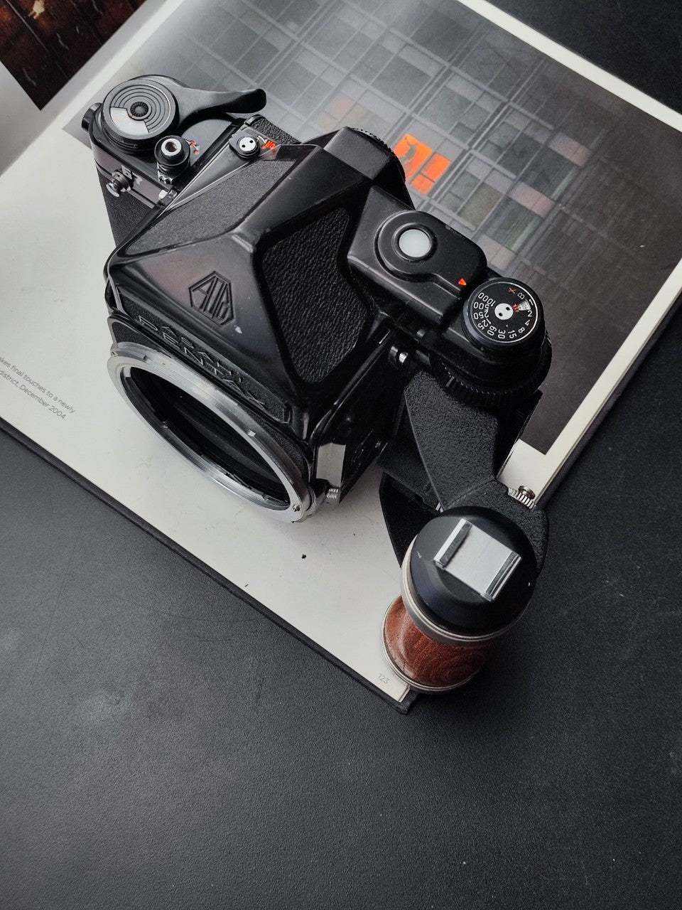 Pentax 67 TTL no MUP with Wood Grip