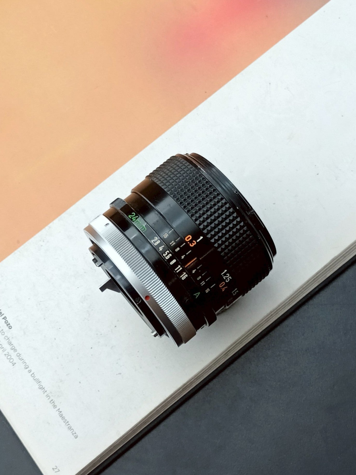 Canon Lens FD 24mm F2.8 S.S.C. – UNIT CAMERA SHOP | BKK
