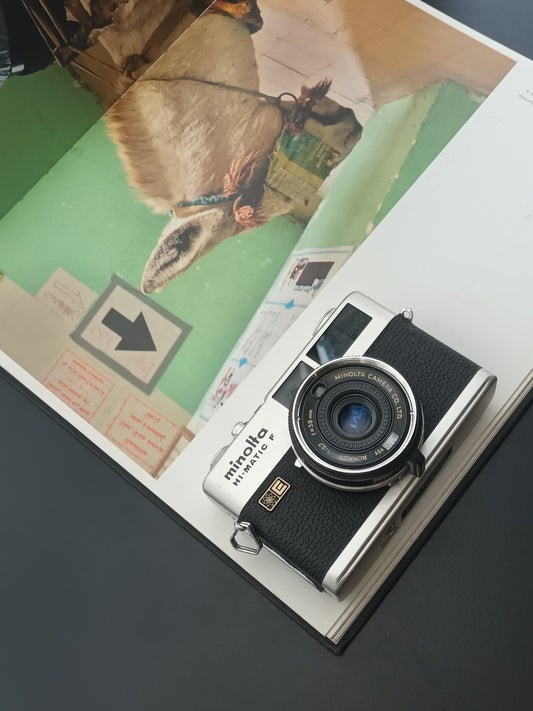 Minolta Hi-Matic F silver