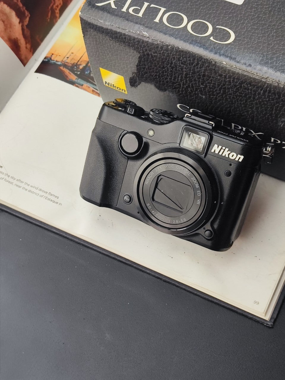 Used Nikon Coolpix P7100 Digital Camera (with box)