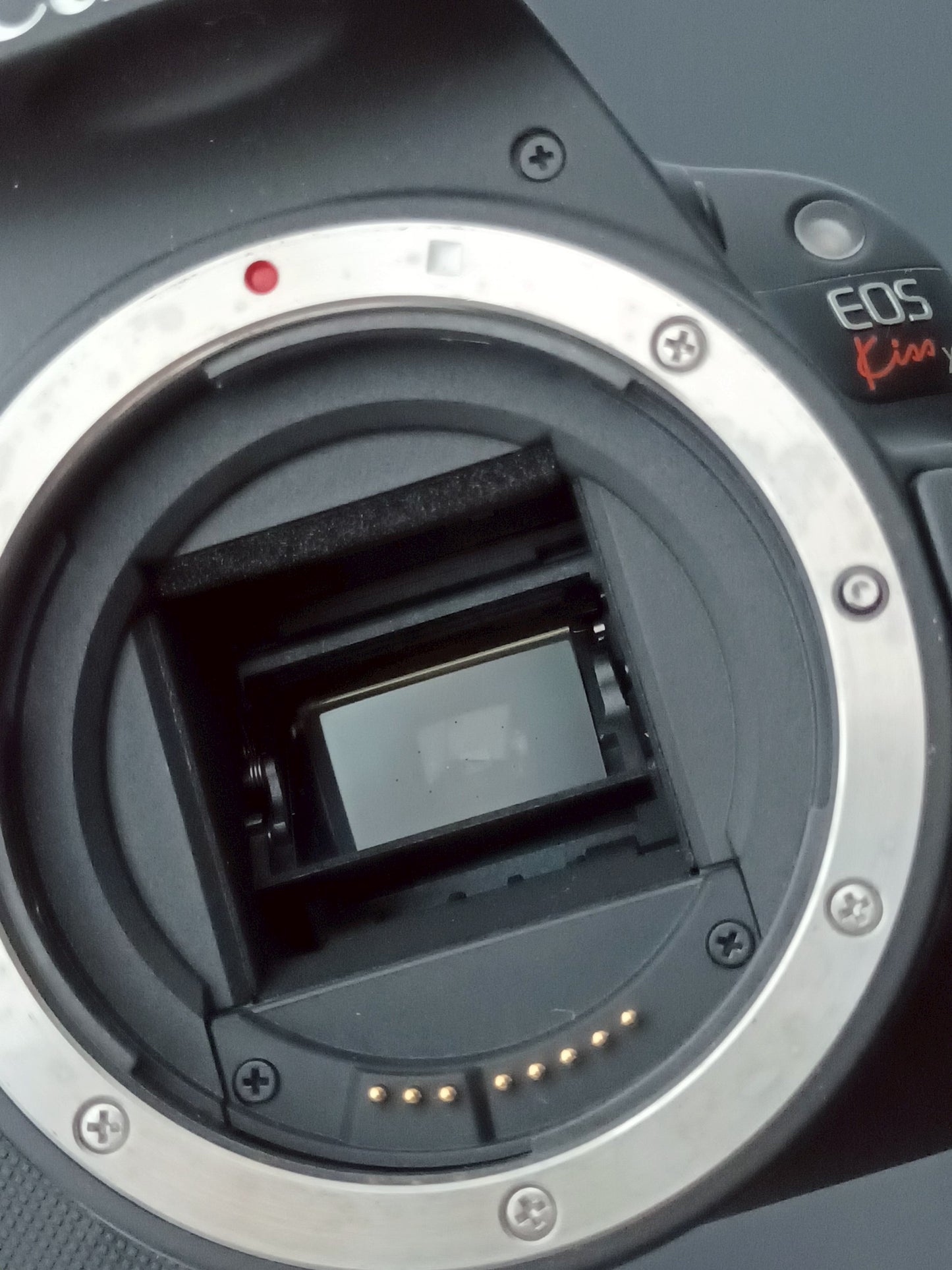 Used Canon EOS Kiss X7 with Canon Lens EF-S 18-55mm F3.5-5.6 IS STM [No charger]