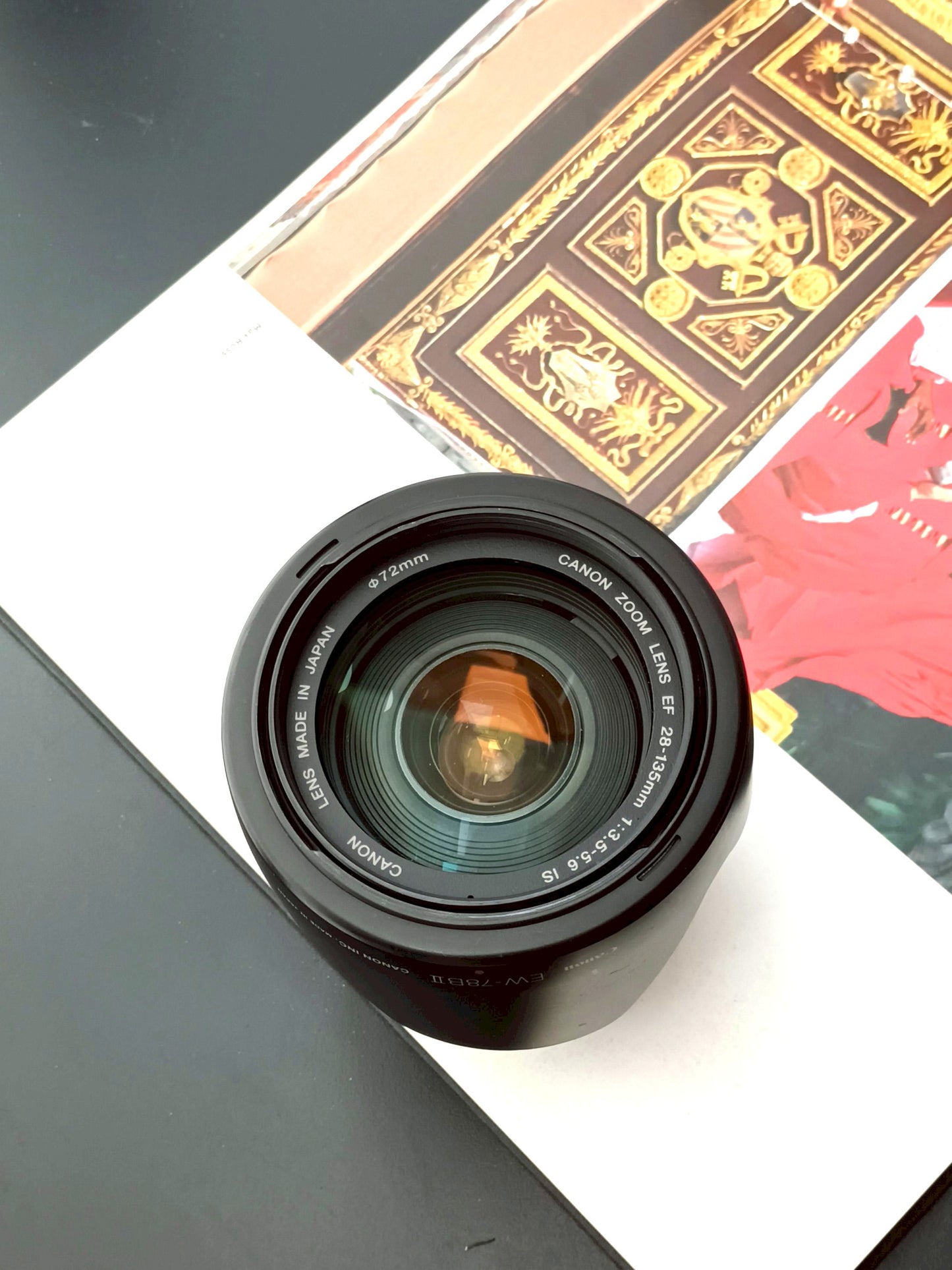 *READ* Canon Zoom Lens EF 28-135mm F3.5-5.6 IS #3203408E