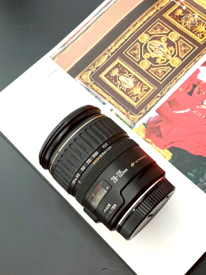 *READ* Canon Zoom Lens EF 28-135mm F3.5-5.6 IS #3203408E