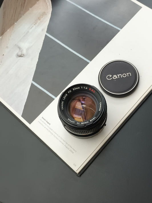 Canon Lens FD 50mm F1.4 S.S.C.