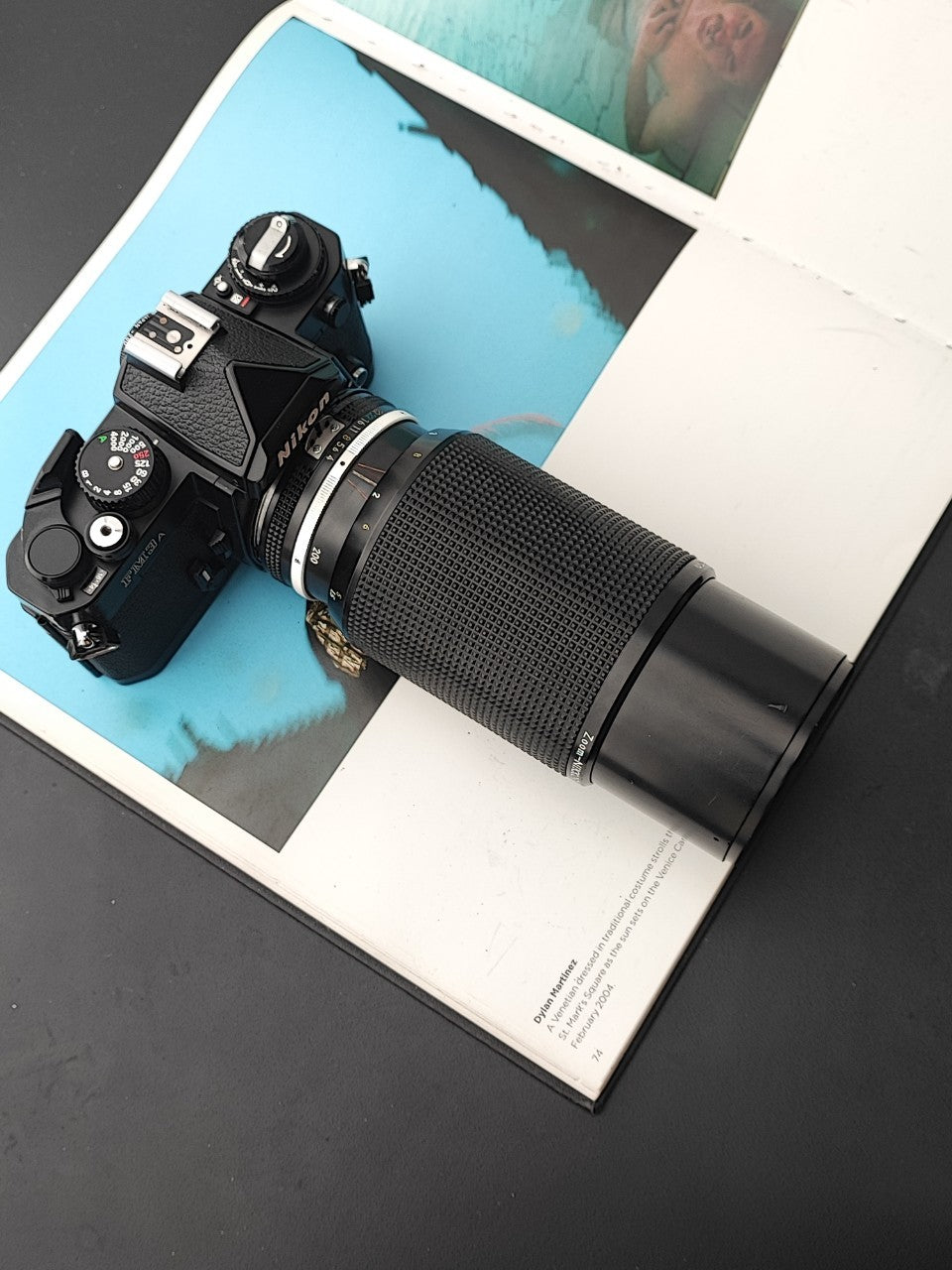 Nikon Fm3a Mechanical 35mm Film Camera Nikon FM3A Black 35mm SLR