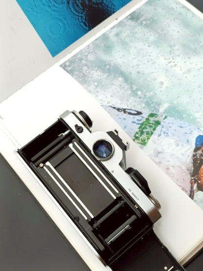 Nikon FE silver body