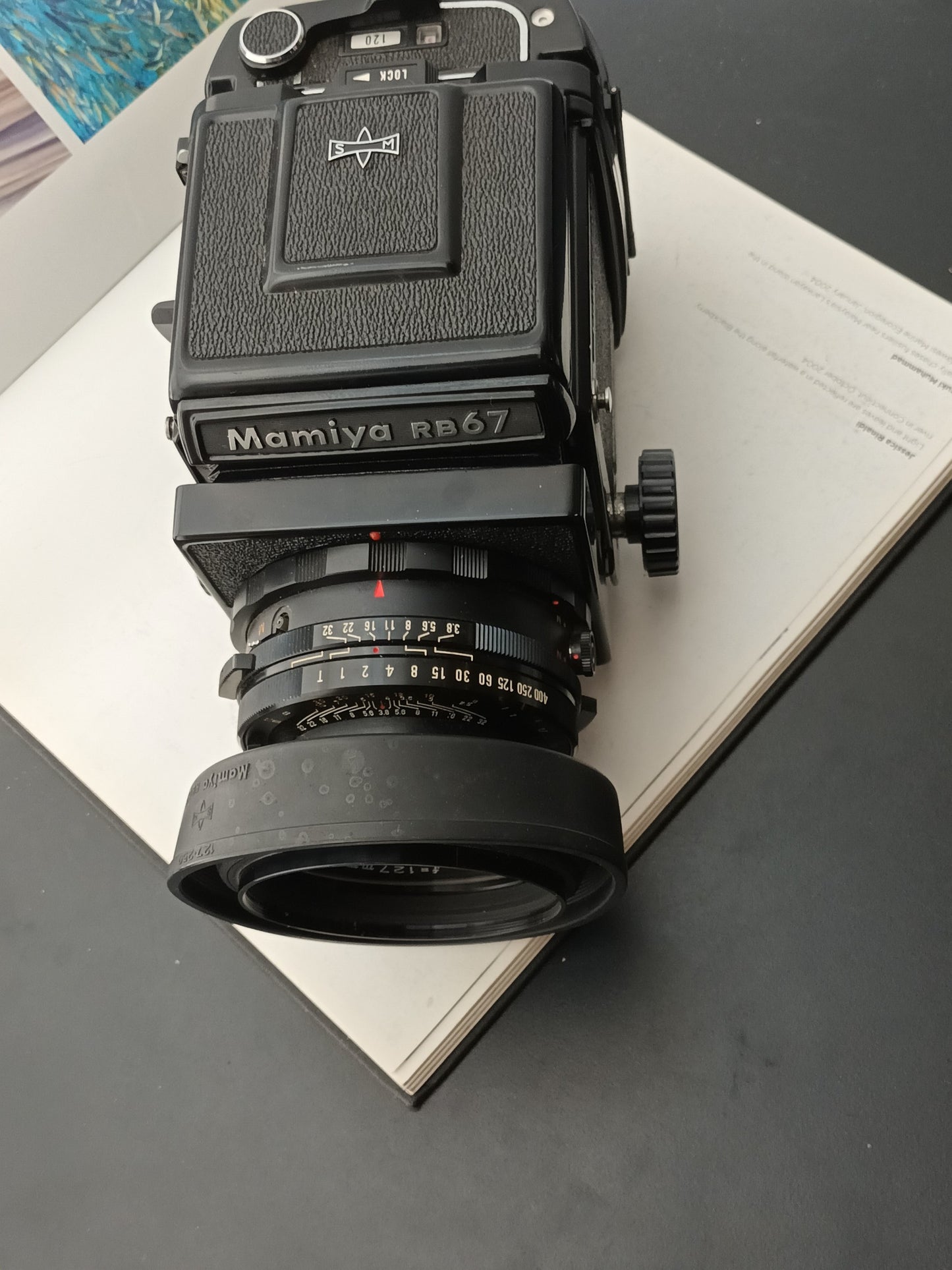 Mamiya RB67 with Mamiya-Sekor C 127mm F3.8