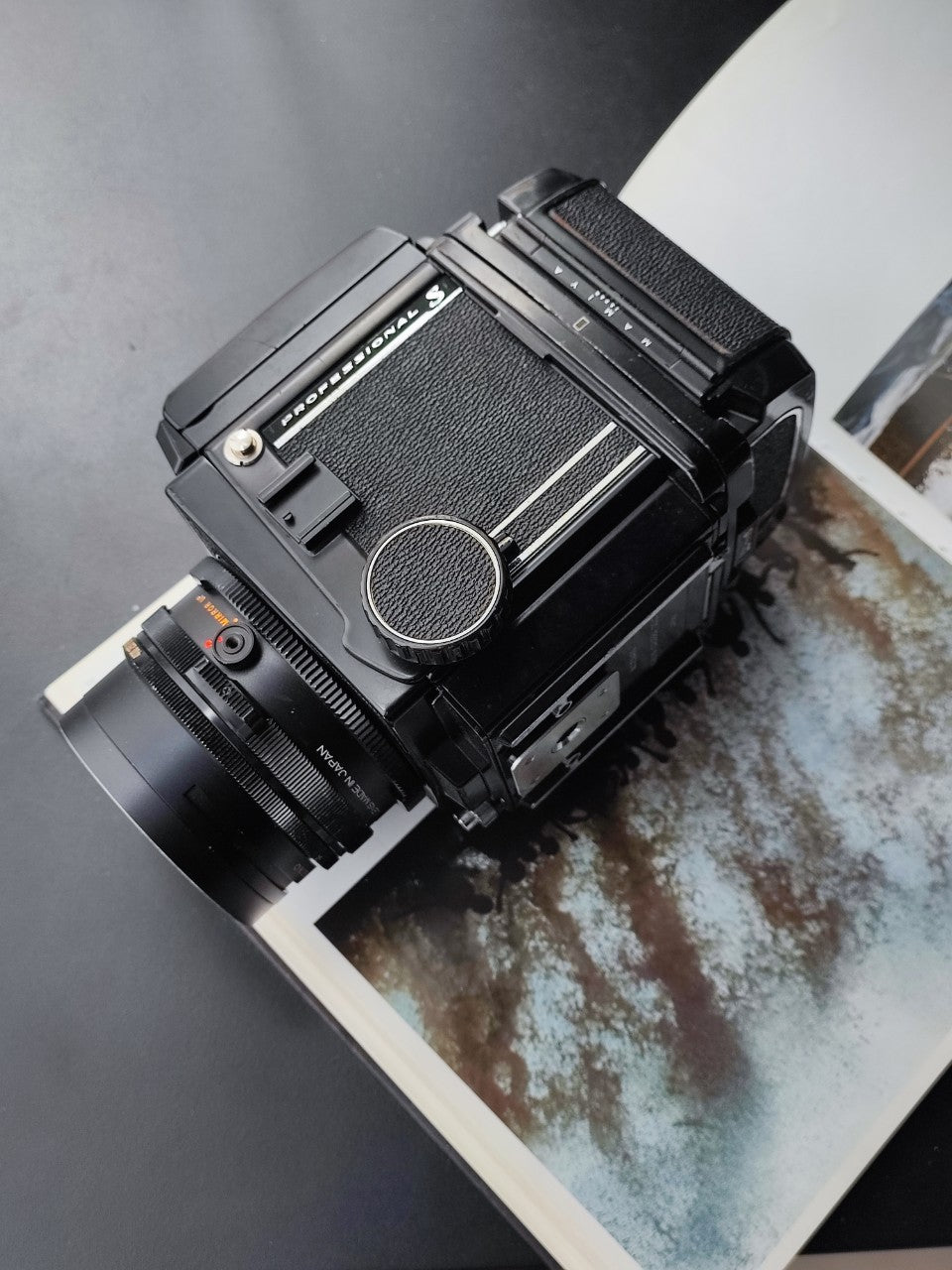 Mamiya RB67 Pro S with lens