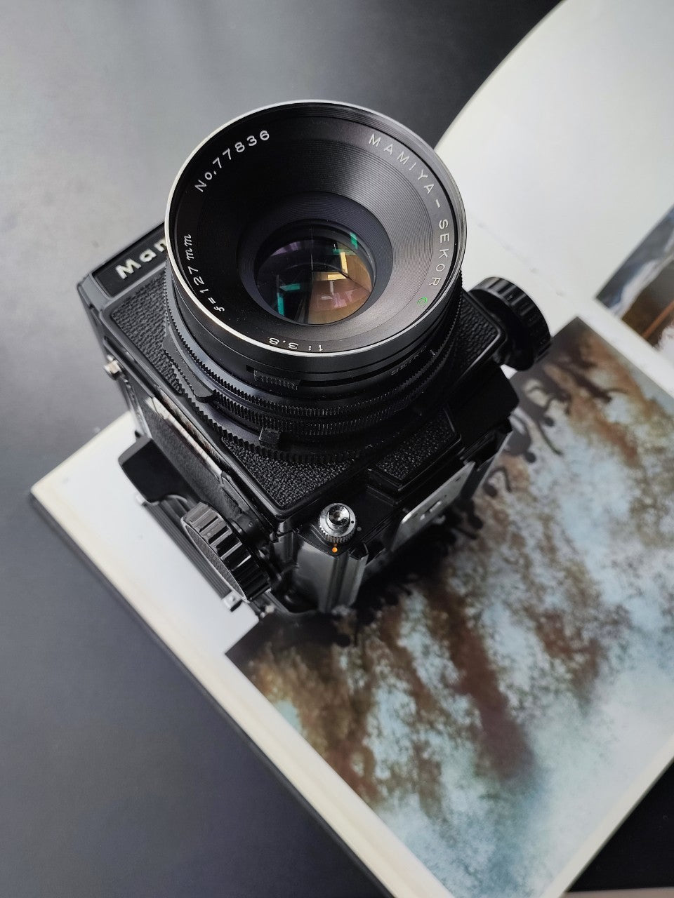 Mamiya RB67 Pro S with lens