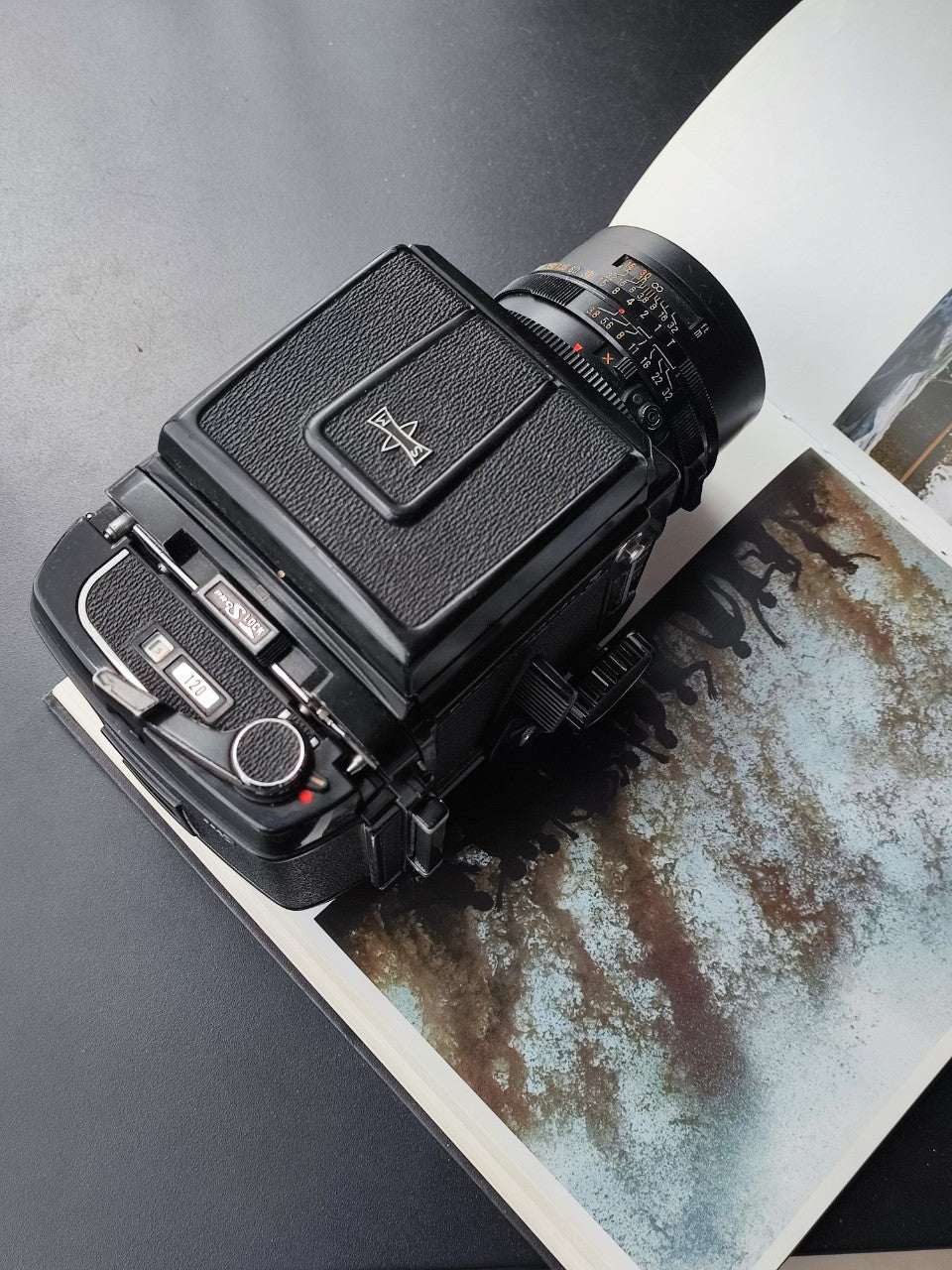 Mamiya RB67 Pro S with lens