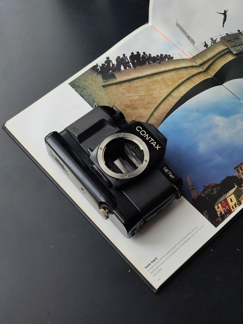 Contax 167MT with battery holder – UNIT CAMERA SHOP | BKK