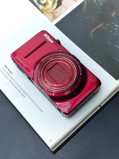 Used Nikon Coolpix S9300 Digital Camera