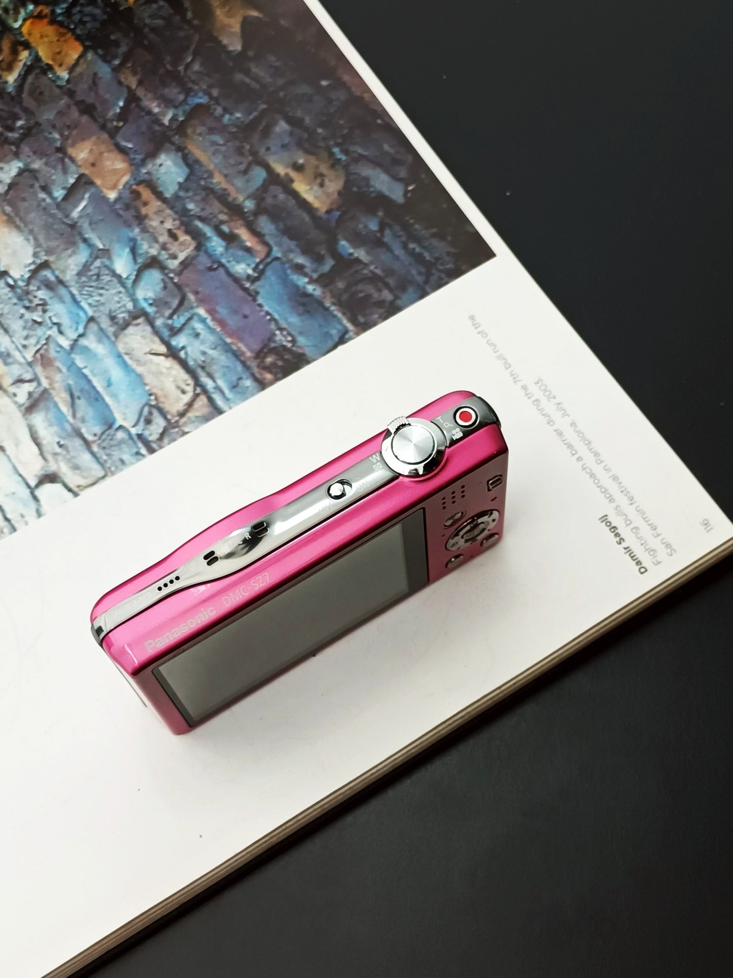 Used Panasonic Lumix DMC-SZ7 Digital Camera [JPN only, No charger]
