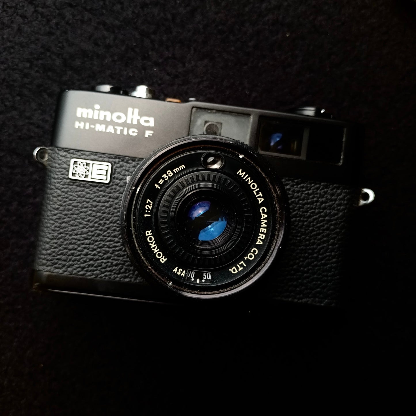 [Sold as-is] Minolta Hi-matic F Black