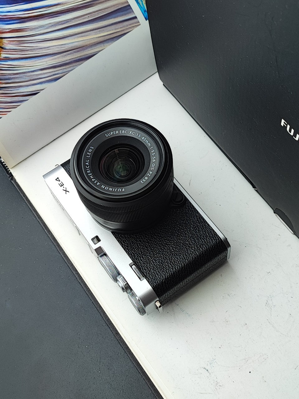 Used Fujifilm X-E4 with XC 15-45mm F3.5-5.6 OIS PZ Digital Camera