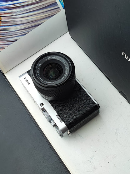 Used Fujifilm X-E4 with XC 15-45mm F3.5-5.6 OIS PZ Digital Camera