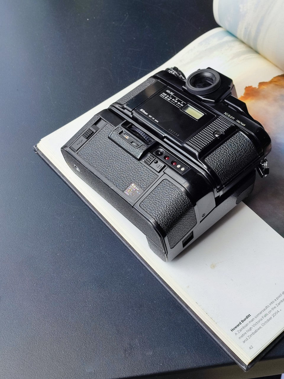 Nikon F3HP with MD-4