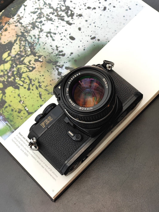 Nikon FE2 black with Nikon Nikkor 50mm F1.4 Ai-S
