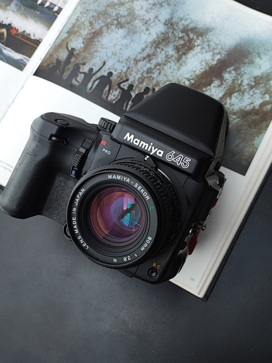 Mamiya 645 Pro with Mamiya-Sekor C 80mm F2.8 N